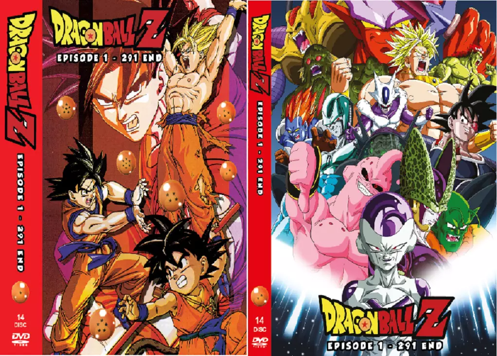 DVDs - Episódios completo DRAGON BALL Z 291 Saga completa