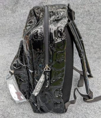 Loungefly 2012 Hello Kitty Black Leather Quilted Embossed  display picture 3