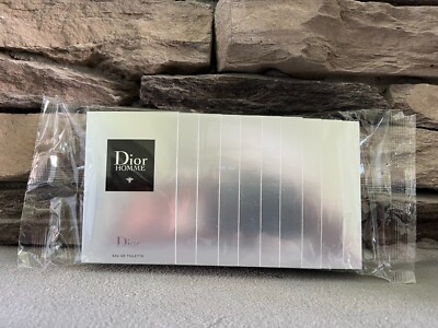 Dior Homme EDT Spray For Men 0.03 oz. 1ML | Sample Set x 10