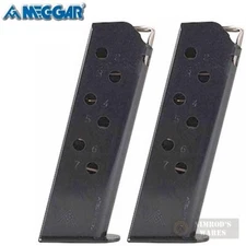 TWO Mec-Gar Walther PPK/S .380 ACP 7 Round MAGAZINES MGWPPKSSTB FAST SHIP