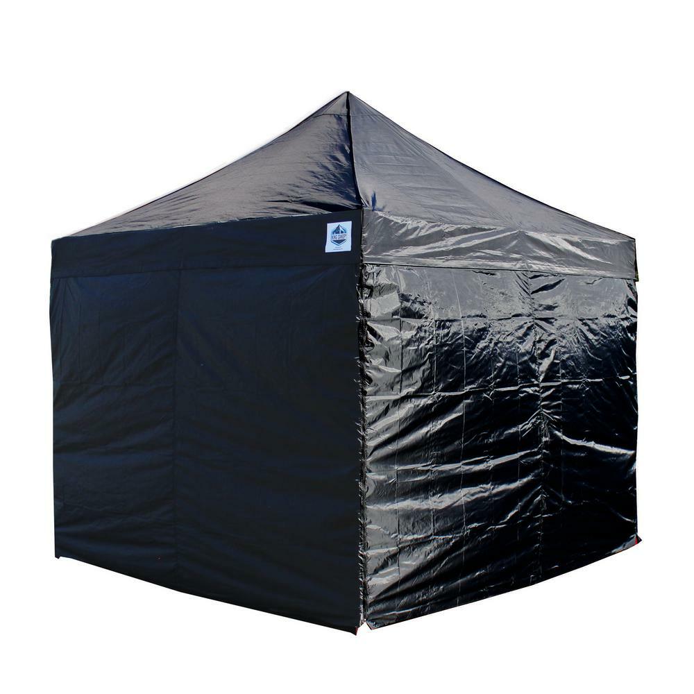 Universal 10x10 Black Side Walls For Instant (4-piece) Inasw