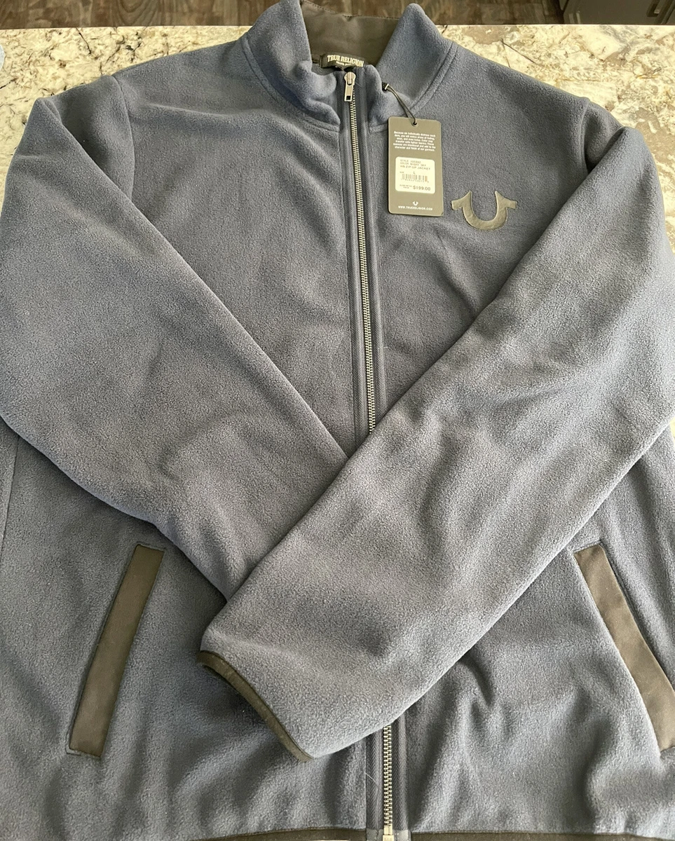 True religion hotsell fleece jacket