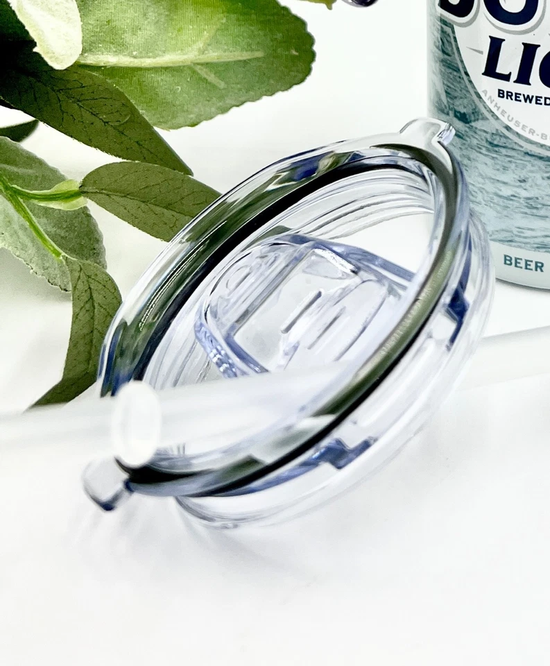 Taza para sorber Busch Light inspirada en cerveza, 2 tapas, regalo de baby shower, vaso para niños pequeños Foto 3 de 3