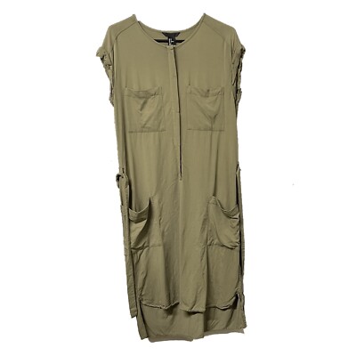 H&M Shirt Dress Tie Belt Dark Khaki Green Women's Size 8 | eBay H&M Shirt Dress Tie Belt Dark Khaki Green Women's Size 8 | eBay