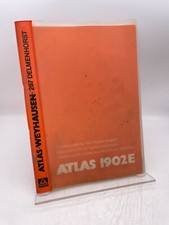 Atlas / Pelle Sur Chenilles / 1902 E / Liste De Pièces