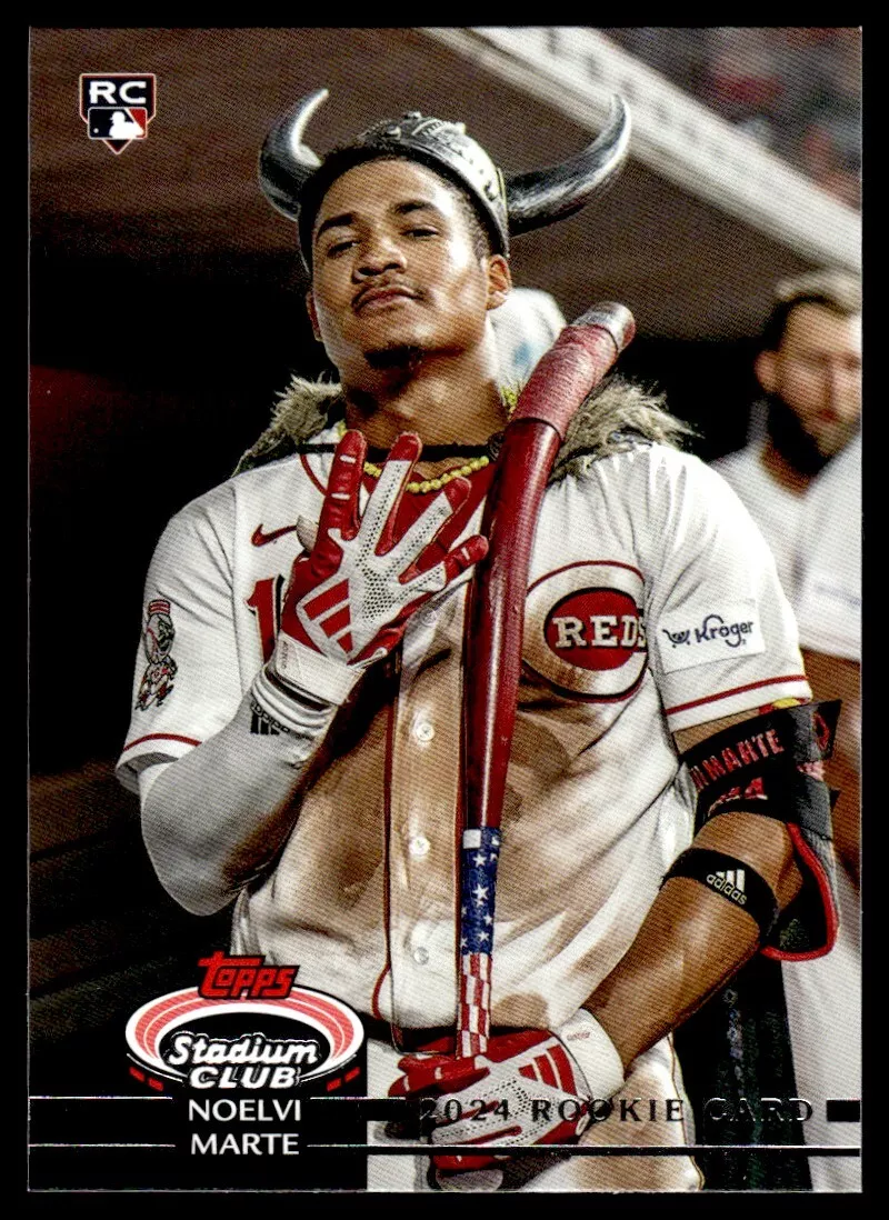 2024 Stadium Club 1992 Variation Noelvi Marte Rookie Cincinnati Reds #13