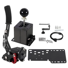 PC USB Simulator Shifter 64 Bit 6+R Handbrake For G29 G27 G25 G920 T300RS/GT US