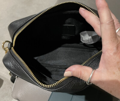costume national バッグ made in Italy CoSTUME NATIONAL - ITALIAN DESIGNER BLACK CAMERA BAG -RRP