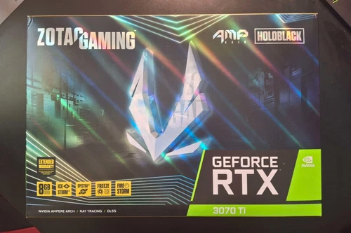 ZOTAC GAMING GeForce RTX 3070 Ti AMP Extreme Holo 8GB GDDR6X Graphics Card