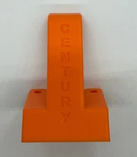 Century Skateboard Truck Lappers, unique vintage style, ORANGE