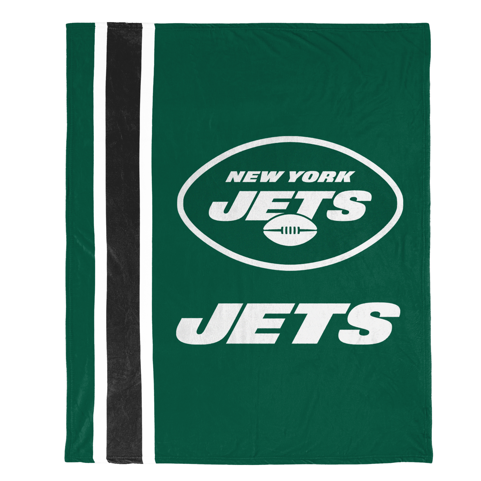Мягкое плюшевое одеяло FOCO NFL New York Jets из микро-рашели, 50 x 60