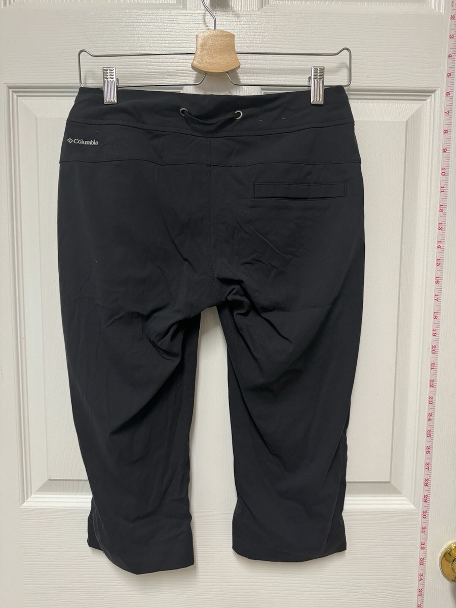 Colombia Omni-Shield Womens Size Black Capris Advanced Repellency
