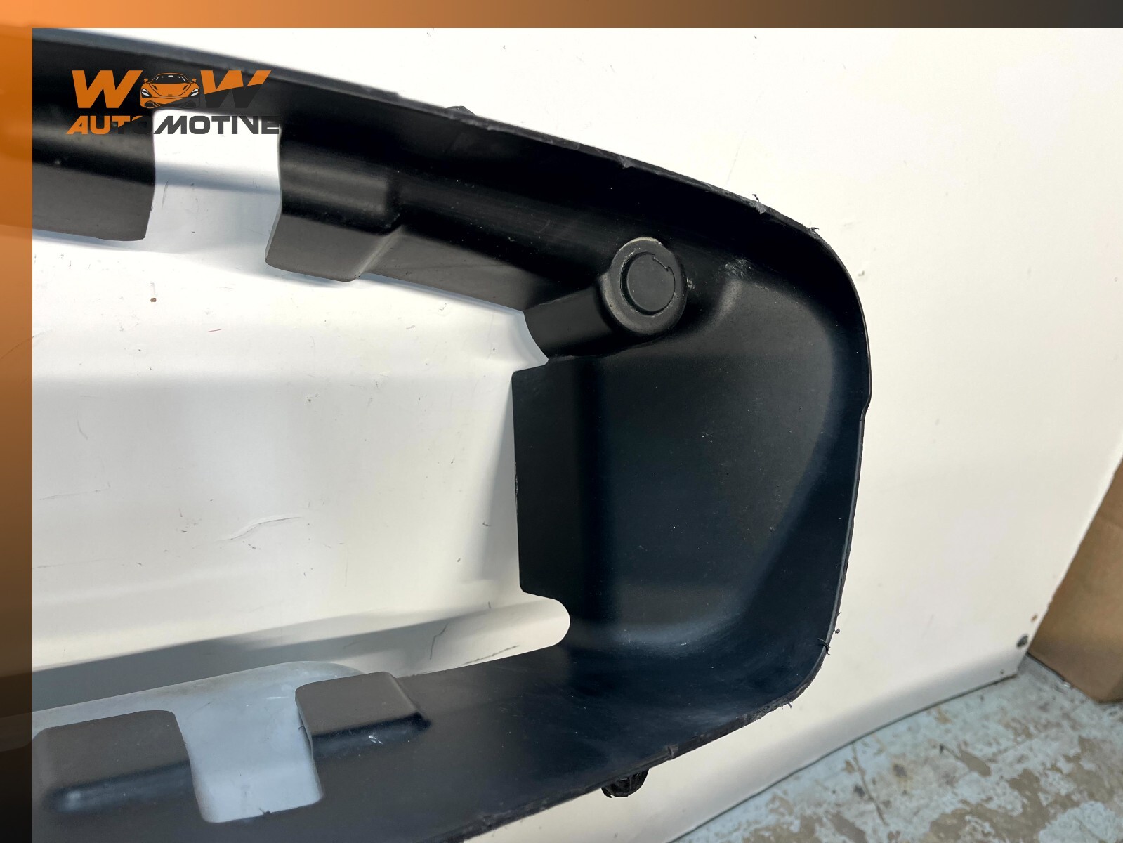 14-17 MASERATI GHIBLI FRONT RADIATOR AIR GUIDE DEFLECTOR INTAKE DUCT OEM
