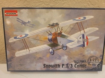 Roden 051 - 1/72 - Sopwith Comic British fighter-biplane aircraft WWI model kit