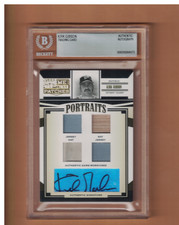 Kirk Gibson AUTOGRAPHED 2005 Donruss Prime Patches Portraits Quad Swatch #06/15