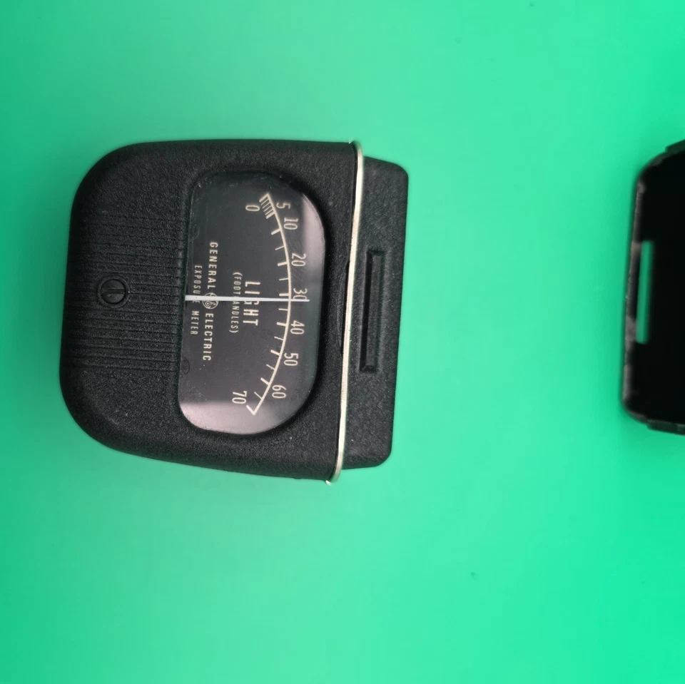 Medidor de exposición a la luz GE de colección tipo DW-68 W General Electric ver fotos probado funcionando Foto 3 de 4