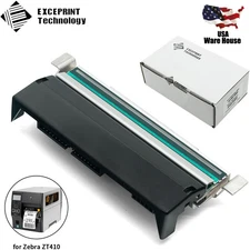 🔥🔥🔥 50pcs 300dpi Printhead for Zebra ZT410 ZT411 Thermal Labels Printers US