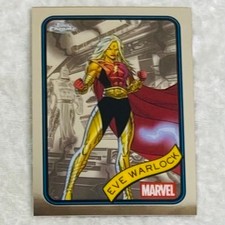 Eve Warlock Marvel Topps Chrome 2025 Chromium Card #192