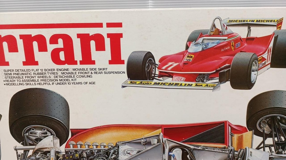 タミヤ 1/12 フェラーリ312T4 (１／１２ ビッグスケールカー:12025) 2mvetro Amazon | タミヤ 1/12 フェラーリ312T4 (1／12 ビッグ