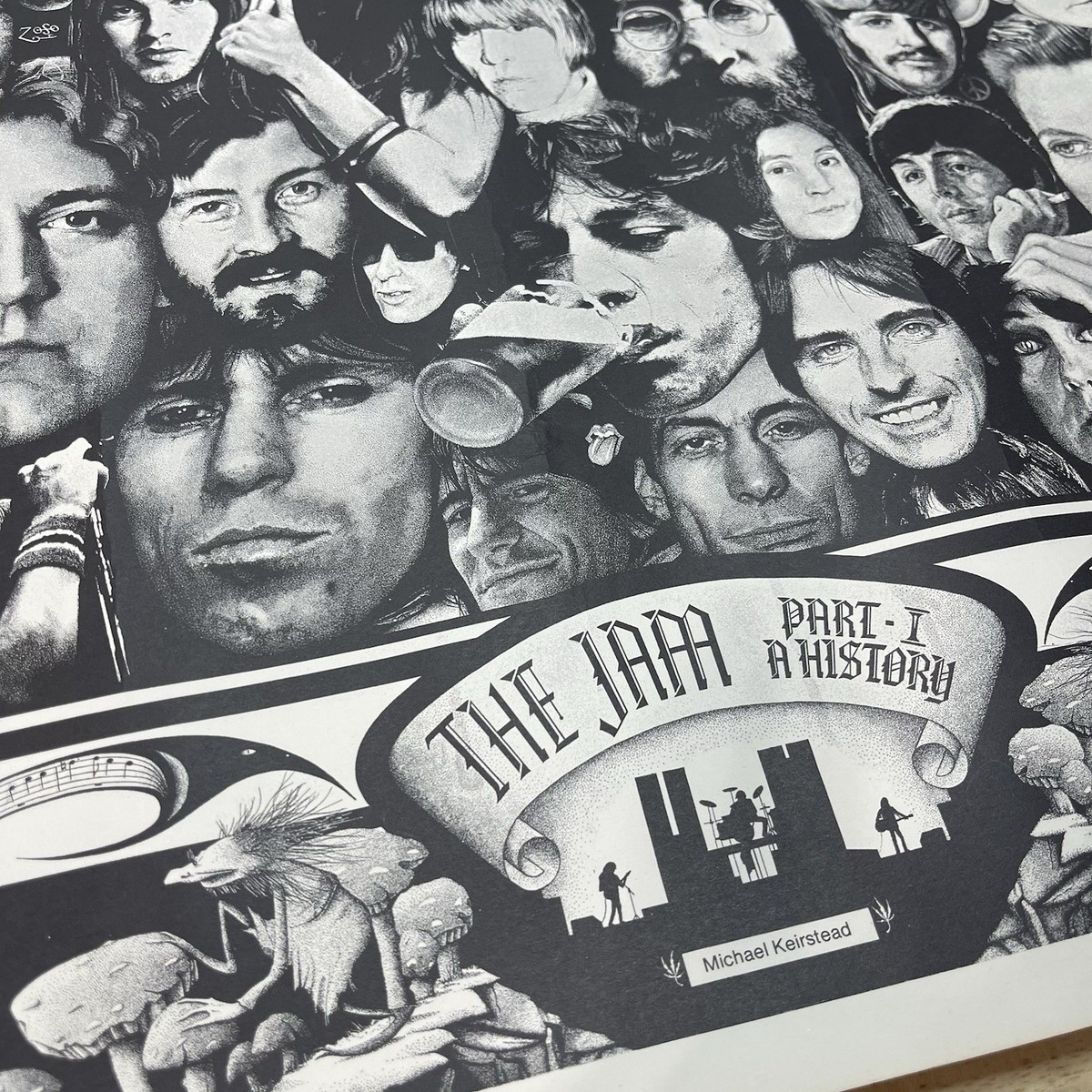 1987 “The Jam” Poster Print By Michael Keirstead 20x40” Part I A