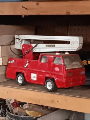 1 Tonka Snorkel Fire Truck - XR-101 bucket and rotator (BUCKET AND ROTATOR)