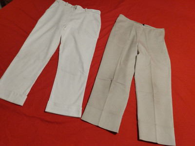 Vintage Studio & Route 66 women's 2pc capri pants cotton blend Size 10
