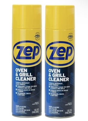 #ad Zep Heavy Duty Oven and Grill Cleaner ZUOVGR19 2 Pack 19 oz Each $34.00