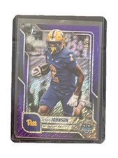 Kenny Johnson 2025 Bowman University Chrime Kenny Moore PURPLE #40/75