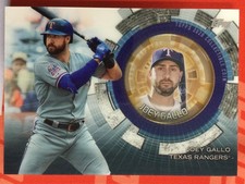 2020 Topps Update #TBC-JG Joey Gallo Texas Rangers Baseball Coin RELIC
