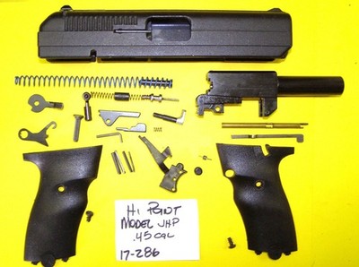Hi Point Model JHP i45 AC Slide Barrel Recoil Spring Trigger Grips  More #17-286
