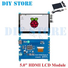 5 Inch HDMI Monitor USB Touch Screen LCD Display 800x480 for Raspberry Pi 2/3/4B
