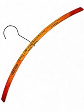 Vintage Advertising Wood Hanger 25th St Cleaners  Dyers San Francisco