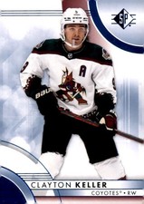 2023-24 SP #40 Clayton Keller Blue