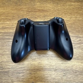 Microsoft Xbox 360 Wireless Controller Black/Black w/Batteries Model 1403 Tested