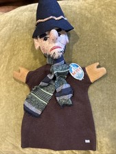 Vintage Kersa Felt Hand Puppet 261 Tramp With Tags
