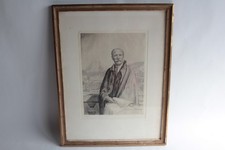 Engraving Lucien Chiron mayor Chambéry André JACQUES (68953)