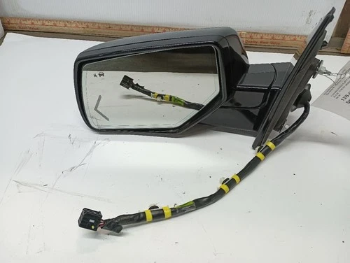 [8555 BLACK] Driver Left Side View Mirror Power opt DL3 from 2018 Tahoe 12379943
