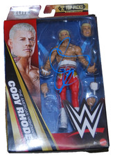 CODY RHODES signed WWE Wrestling Elite Action Figure BECKETT BAS BW54014