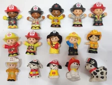 Fisher Price Little People Firefighters all years all styles YOUR CHOICE