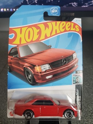 Hot Wheels '89 Mercedes-Benz 560 SEC AMG-Collectors Interest Factory Defect 