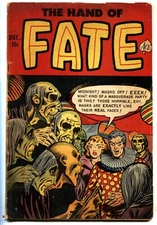 HAND OF FATE #15 Pre-code horror-zombie cover-1952-comic book
