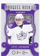 07/08 OPC...JACK JOHNSON...MARQUEE ROOKIE..CARD # 549..KINGS..FREE COMBINED SHIP