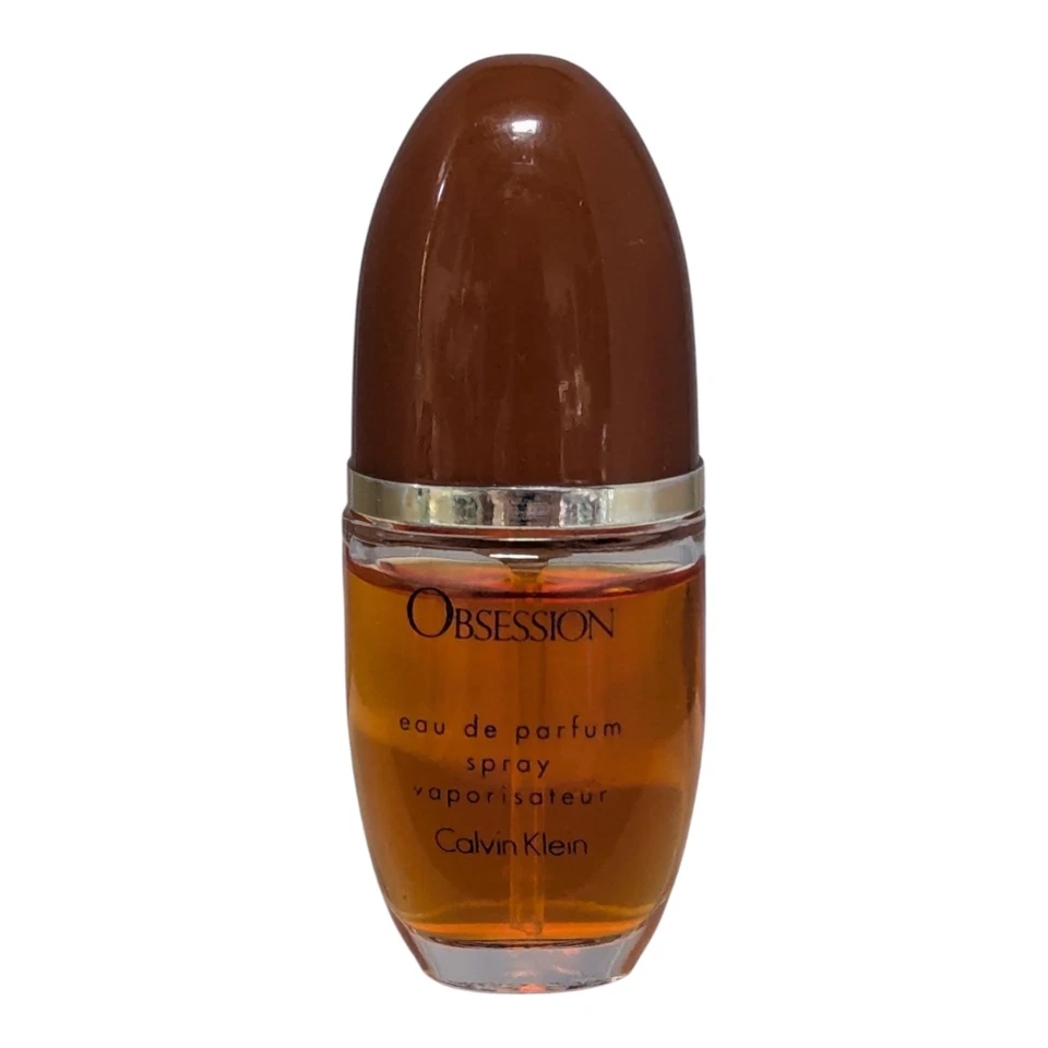 Туалетная вода для женщин Calvin Klein Obsession одеколон-спрей 0,25 унции 7 мл новая без коробки винтажная - Изображение 3 из 4