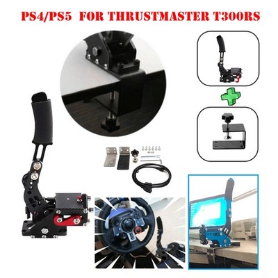 14Bit PS4/PS5 USB3.0 Handbrake Kits for Racing Games Steering Wheel Stand T300RS