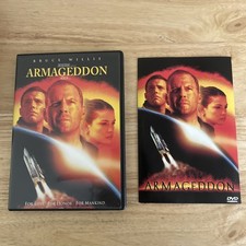 Armageddon DVD, 1998 Bruce Willis Ben Affleck -Authentic US Release