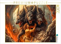 Calvendo Puzzle Heracles Leads Cerberus | 2000 Pieces, Finished Size 35.4 × 26.4