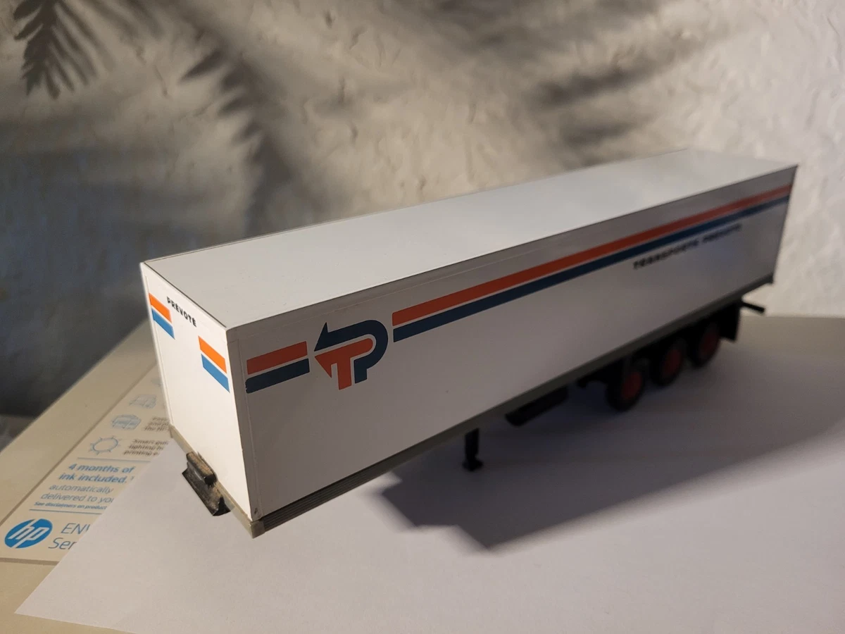Semi fourgon camion Eligor LBS 1/43 Transports Prévôté