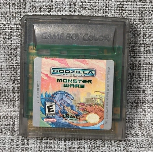 Godzilla Monster Wars Nintendo Game Boy Color Cartridge Only - Tested Working 
