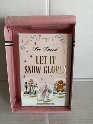 Too Faced Let It Schneekugeln 3er Lidschatten Palette Geschenkset Makeup Sammlung