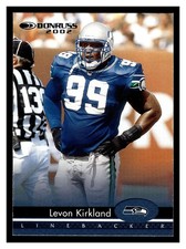 Levon Kirkland #168 2002 Donruss Seattle Seahawks